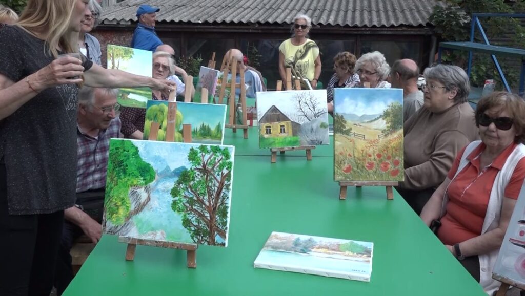 Spoj sporta i umetnosti: "Sportiko" pokrenuo slikarsku radionicu u Pančevu